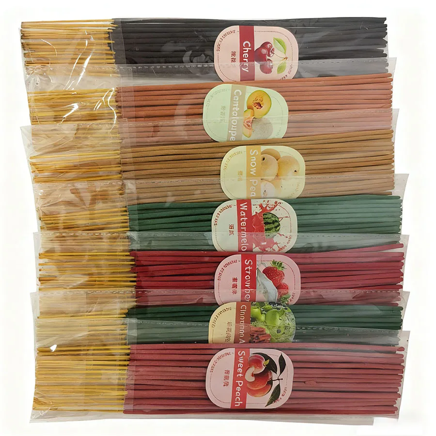 7-in-1 Premium Incense Stick Set [25 Sticks/Fruity Scent*7] - Aromatherapy for Meditation, Yoga, Spiritual Purification, Bedroom and Office Air Freshener, Great Gift