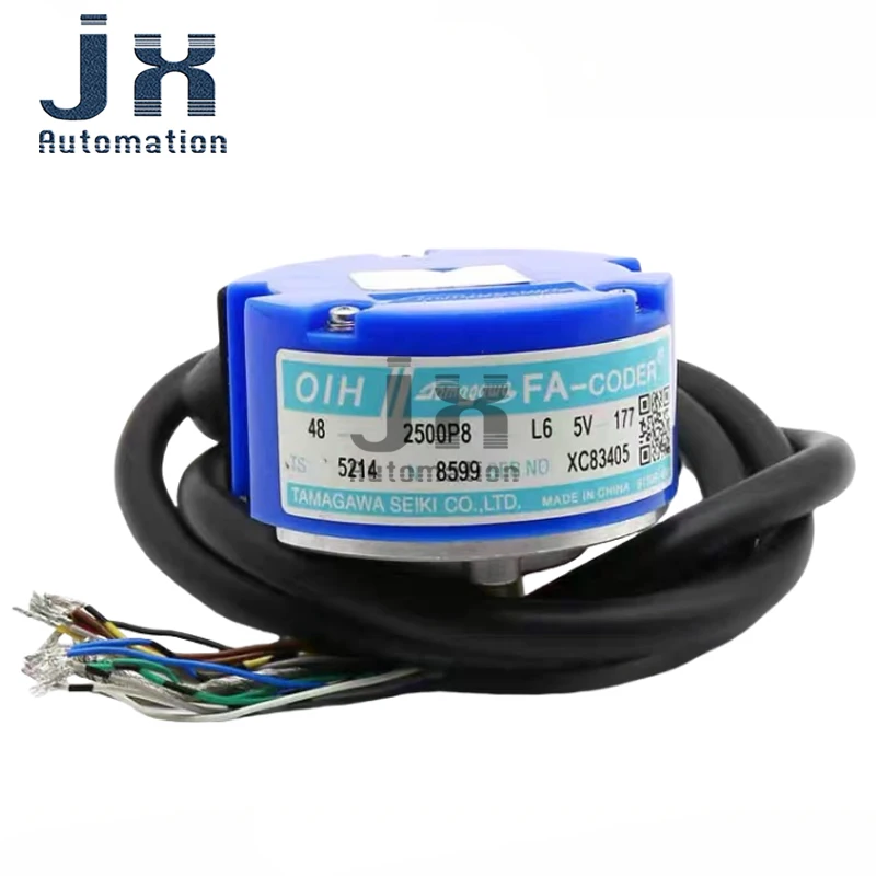Optoelectronic Incremental Rotary Encoder TS5214N8599 OIH48-2500P8-L6-5V AB 2 Phase for Industrial Automation Equipment ﻿