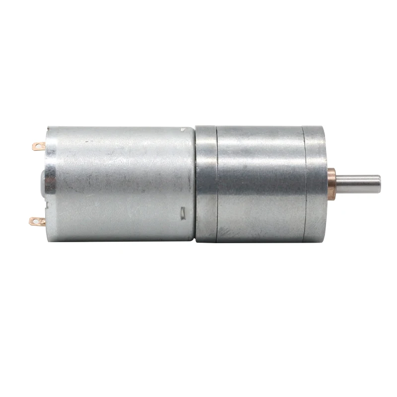 High Torque Gearbox Reducer JGA25-370 Geared Motor DC 6V12V 24V 25MM Diameter  12-1360RPM