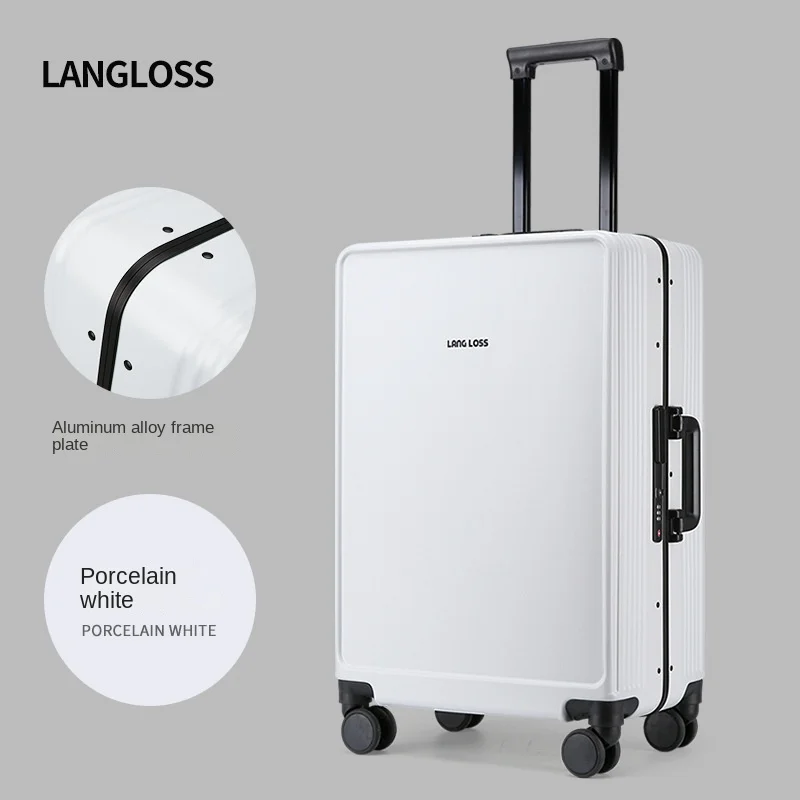 New 20/24/Inch Universal Wheel Luggage Large Capacity Square Suitcase Luggage Storage with Wheels Organizing Box