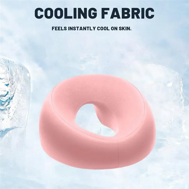 AB68 Grey Color Ergonomic Massage Face Pillow With Removable Cover And Breathing Hole For Spa, Salon And Home Use