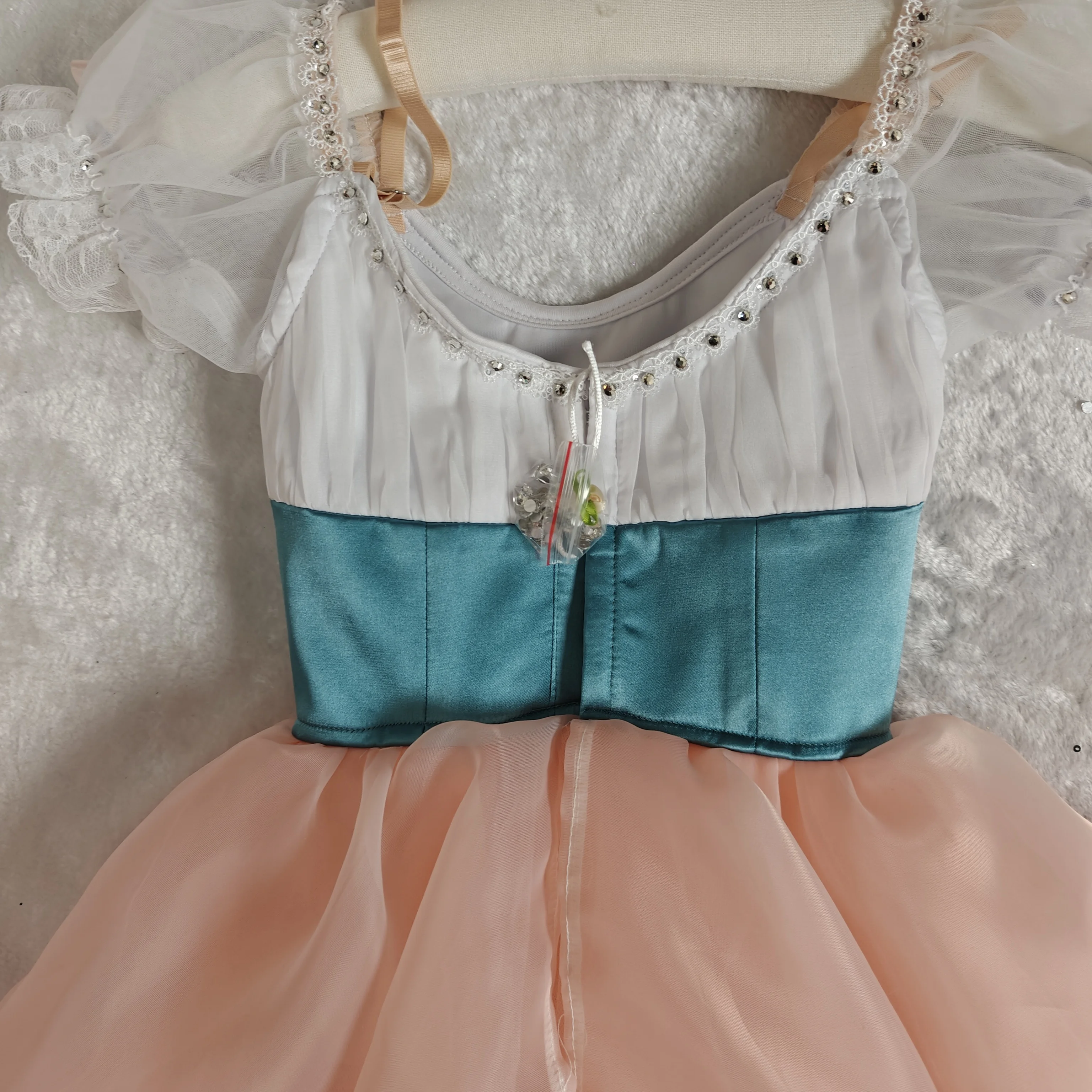 BT01560 Kids Girls Children Women Adult Performance Wear Pink cupid long shirt Ballet Tutu Costumes