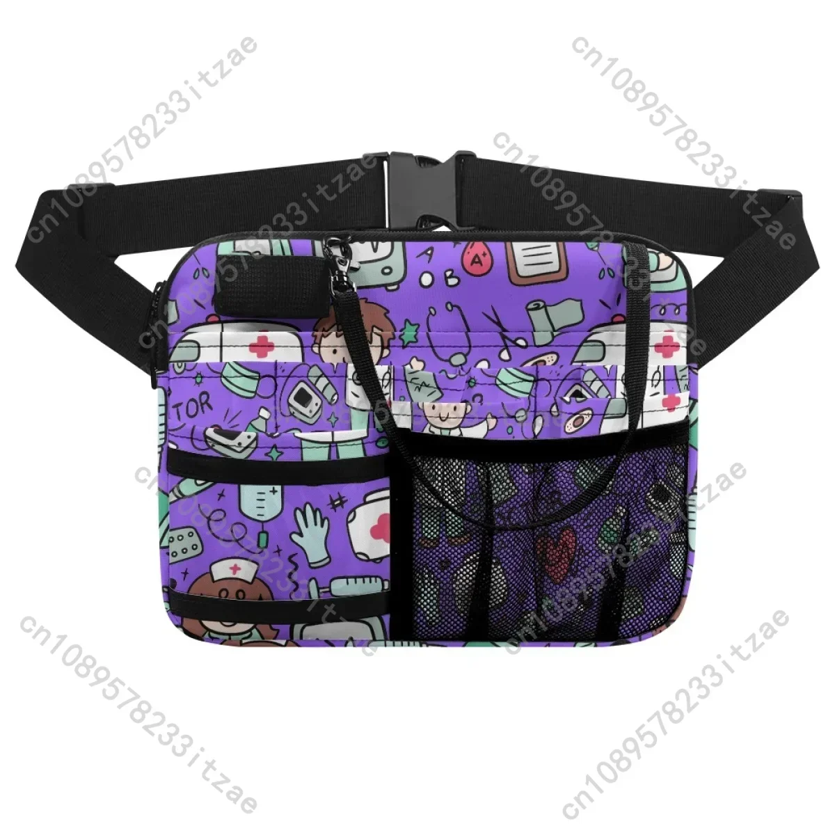 

Organizer Pouch Nurse Fanny Pack Healthcare Medical Print Fashion Women Waist Bag for Stethoscopes Care Kit Nursing Student Tool