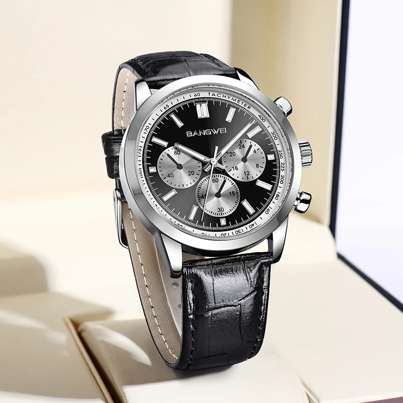 LIGE Casual Esportes Relógio de Luxo para Homens À Prova D 'Água Luminosa Grande Mostrador Pulseira de Couro Homem Relógios de Quartzo Moda Relógio de Pulso