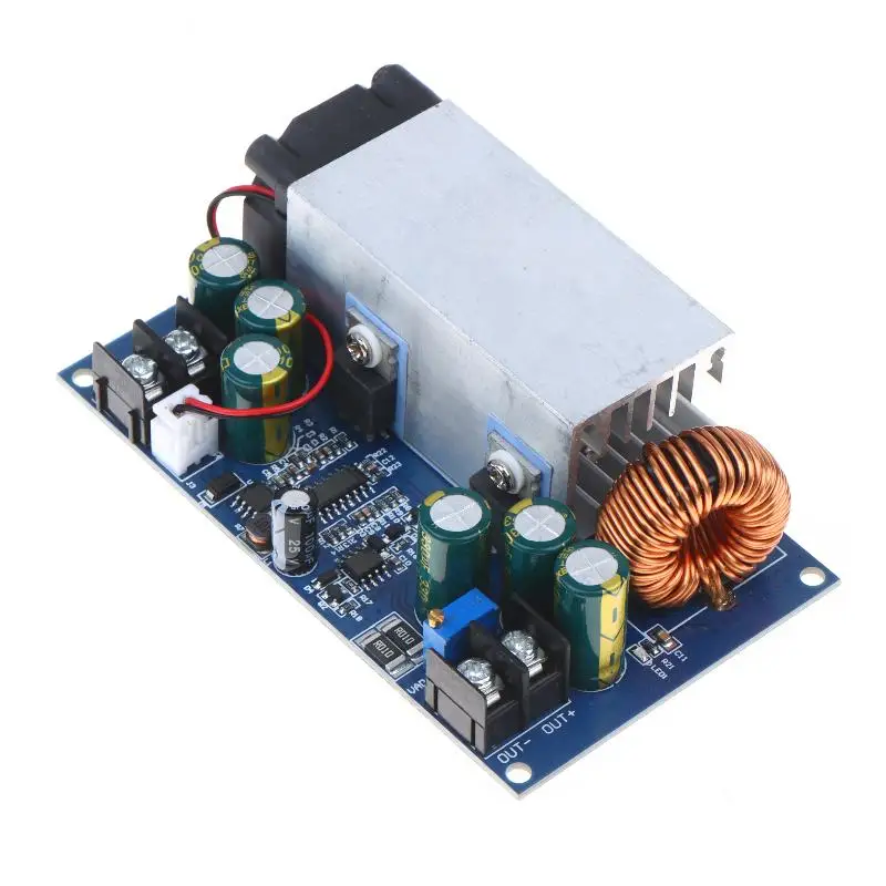 【S】1Pcs DC-DC Step-Down Converter Power Module 600W 25A 12V-75V To 5V19V21V24V48V Adjustable DIY Step-Down Regulator LED Driver