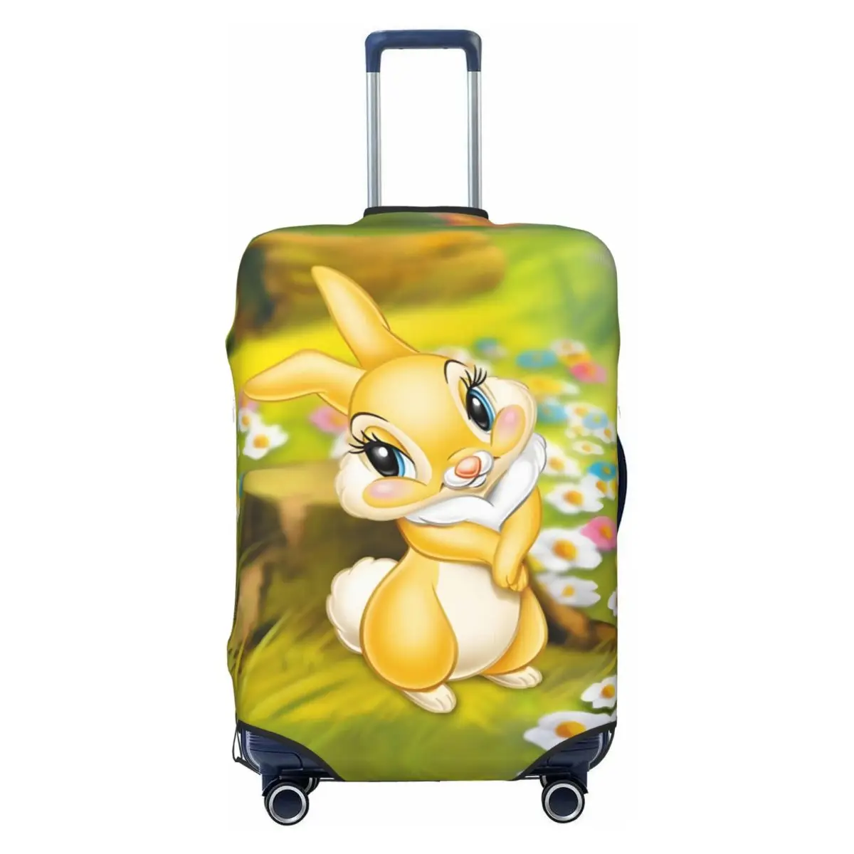 

Custom B-Bambies Cartoon Manga Suitcase Cover Washable Comic Luggage Protective Covers for 18-32 inch