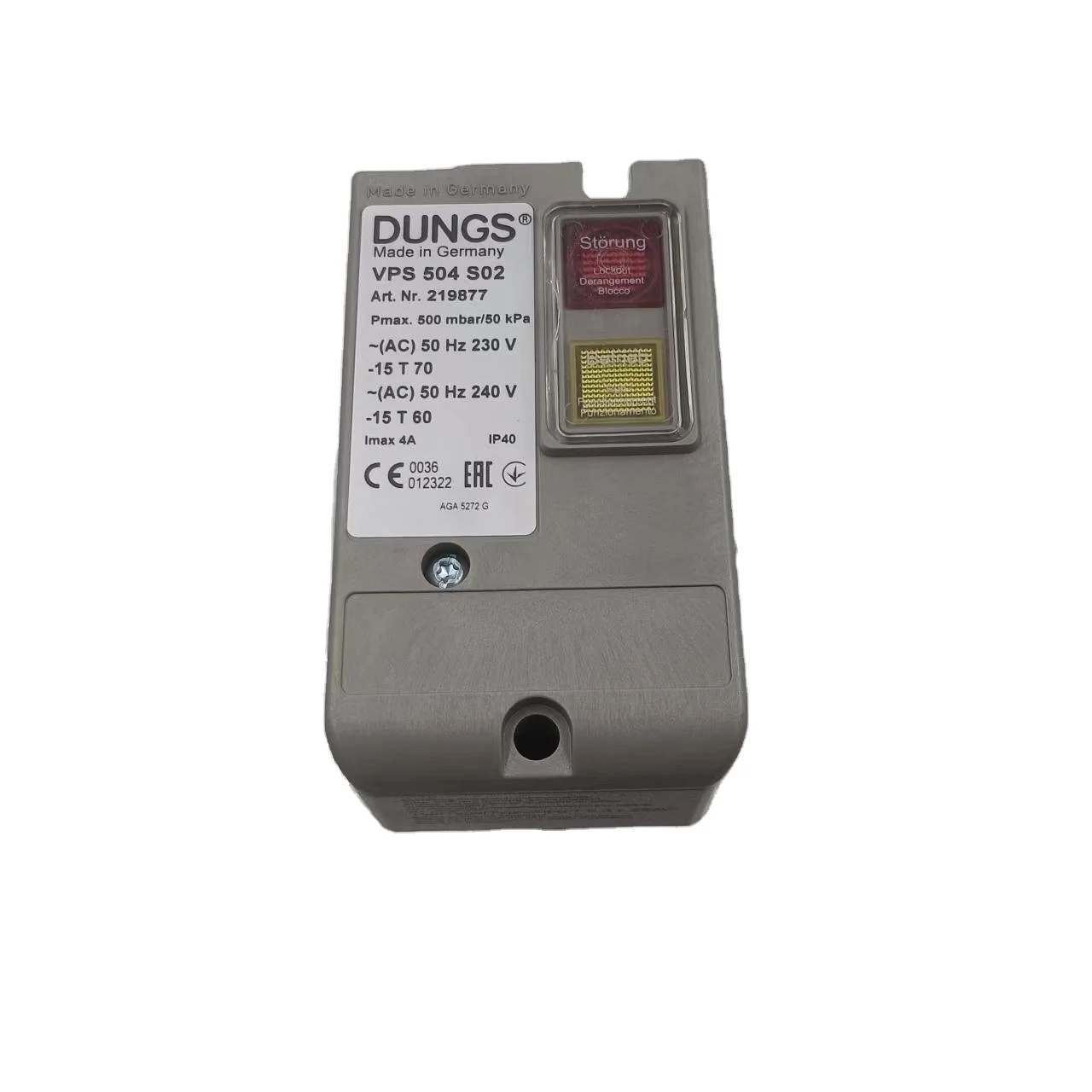 

DUNGS Gas Leak Detector VPS504S02 STOCK 200 Original and New