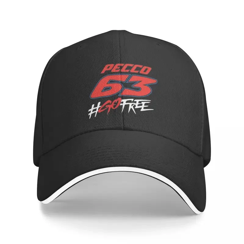 

Y2K Pecco Lucky Number 63 Go Free Hiking Baseball Women Men Spring Summer Coquette Beach Dad Hat Cool Peaked Cap