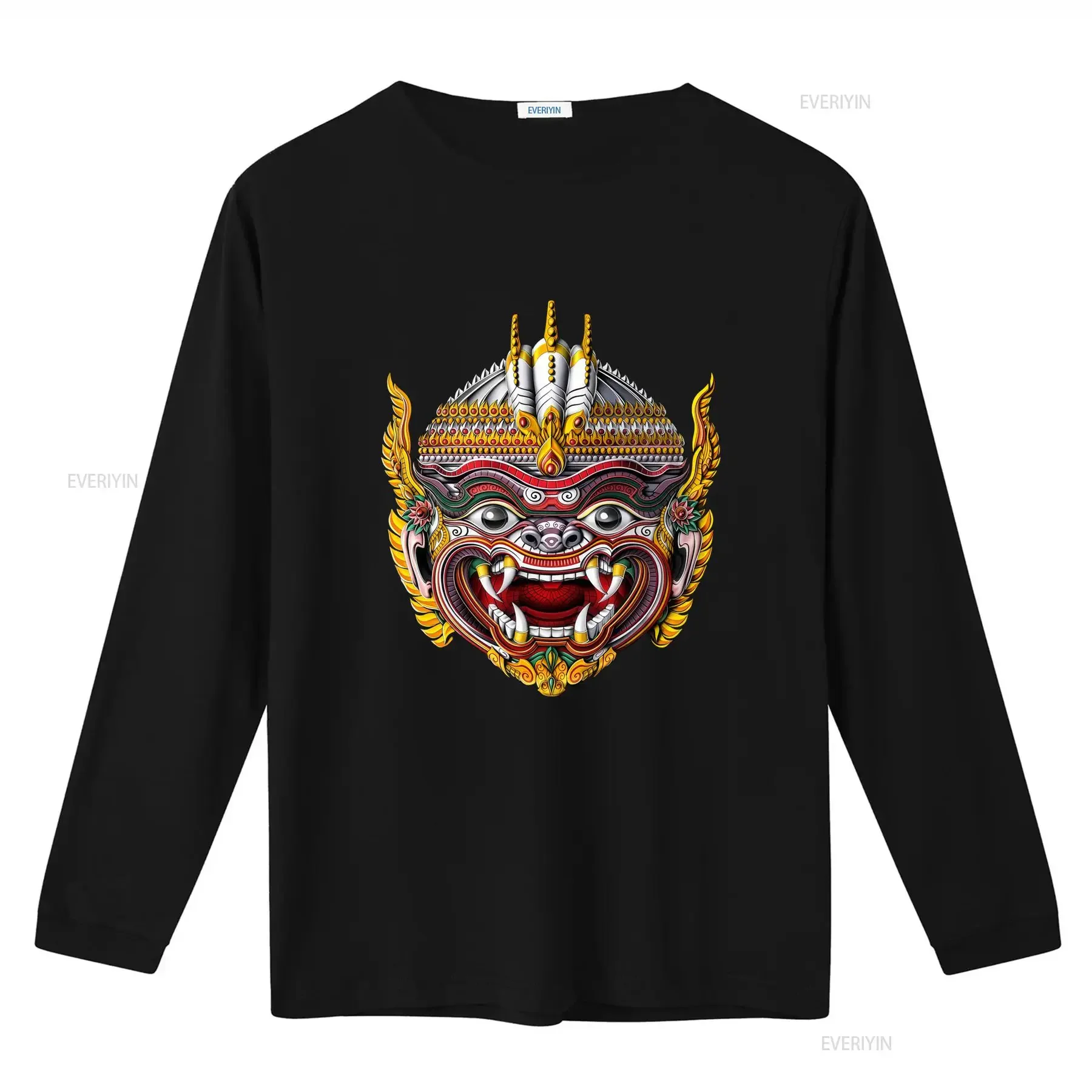 Cambodian Khmer Hanuman Reamker Traditional Dance T Shirt for Fashion Ethnic Print vintage Washed Comfortable Unisex Soft