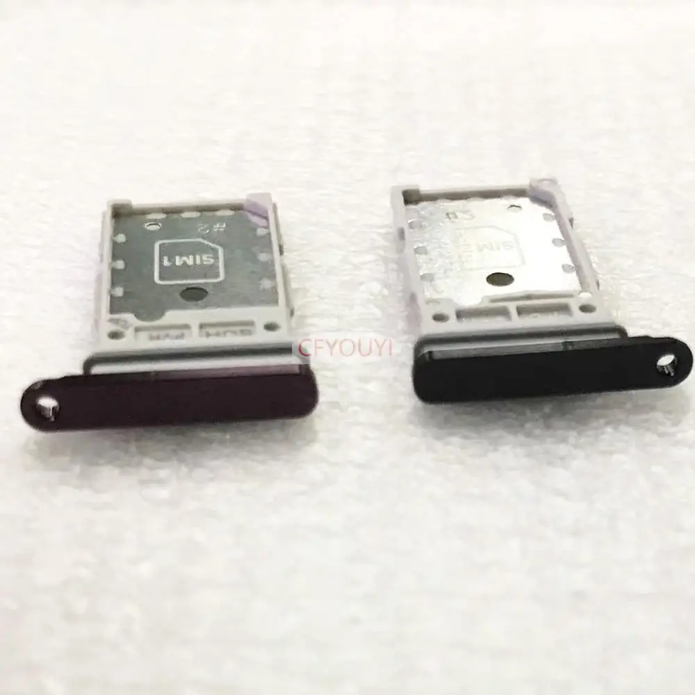 New For Samsung Galaxy S22 Ultra 5G S908 OEM Dual SIM Card + SD Card Tray Holder Replacement Part