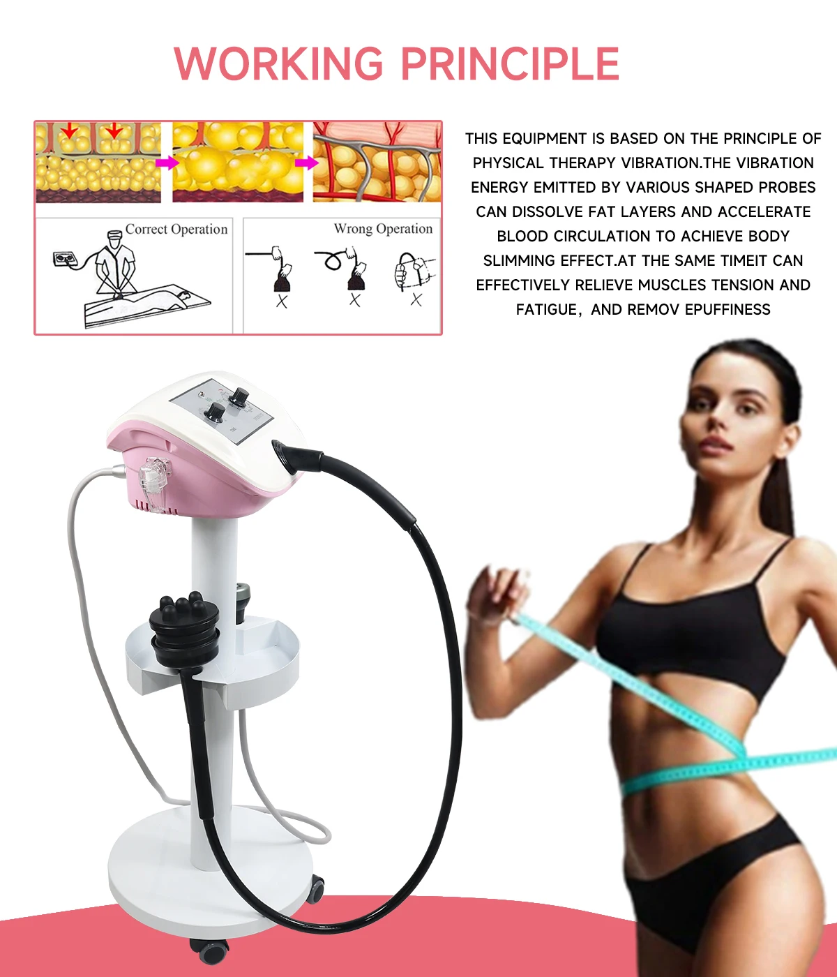 New Turbo g5/8g Vibration Body Massage Slimming Machine Weight Loss Fat Reduce G5 Body Shaping Equipment Vacuum Cupping Massager