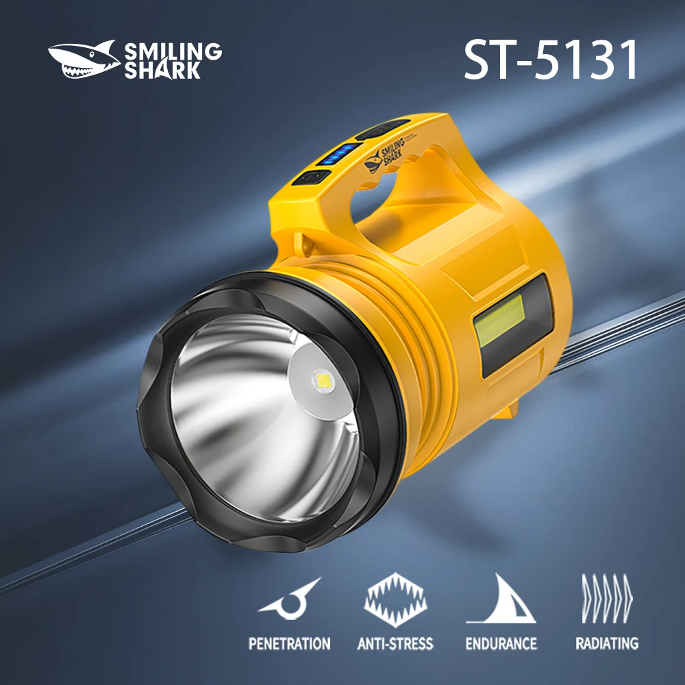 

1pc Smilingshark ST-5131 Camping Lantern, Super-Bright Type-C Charging Camping Light Rechargeable, for Camping (Large size)
