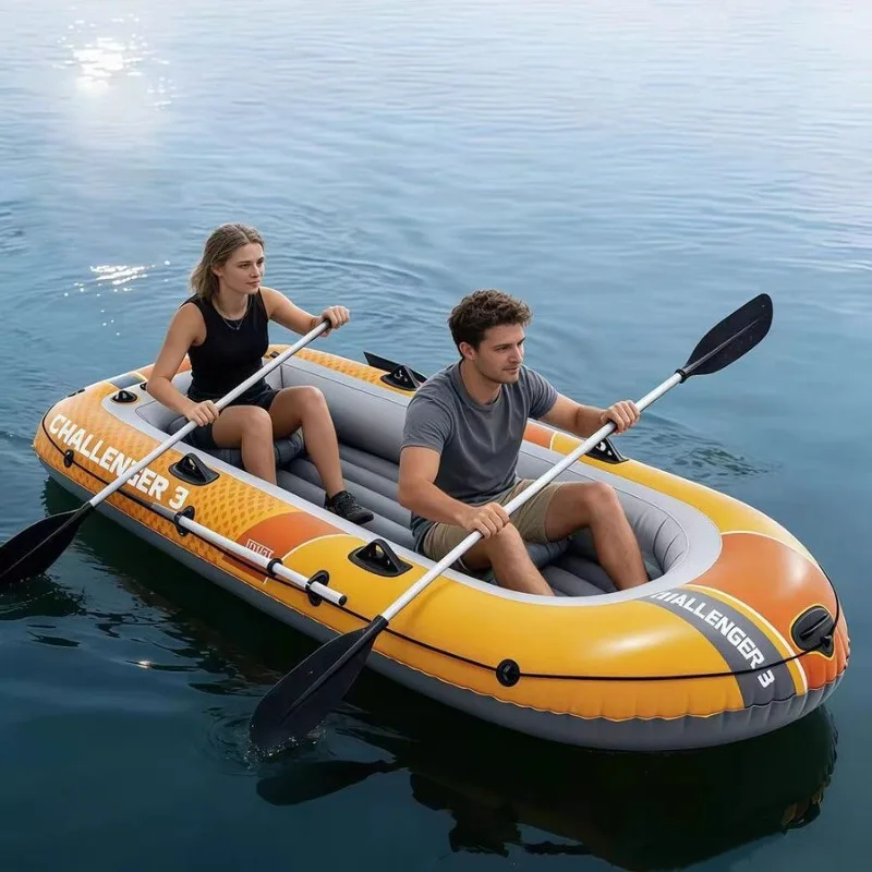 Inflatable Boat Thickened Dinghy Challenger Raft Leisure Foldable Drifting Inflatable Boat Fishing Boat Inflatable Boat