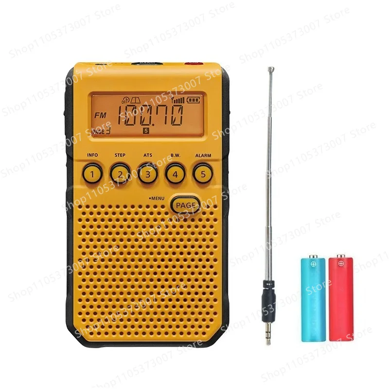 DT-800C radio high-end signal strong portable charging FM timing wake-up alarm clock