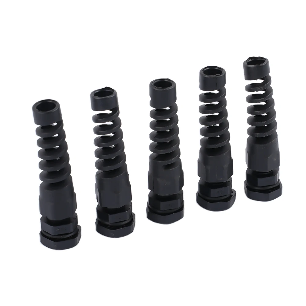 Cable Connectors Cable Glands For Mechanical Control Boxes Black Or White Easy To Tighten PG7 M12/PG9 M16/PG11