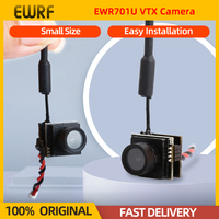EWRF EWR701U AIO FPV VTX Camera 5.8G 48CH 25mW Transmitter 600TVL 120 Degree For RC FPV Indoor Racing Freestyle Drone