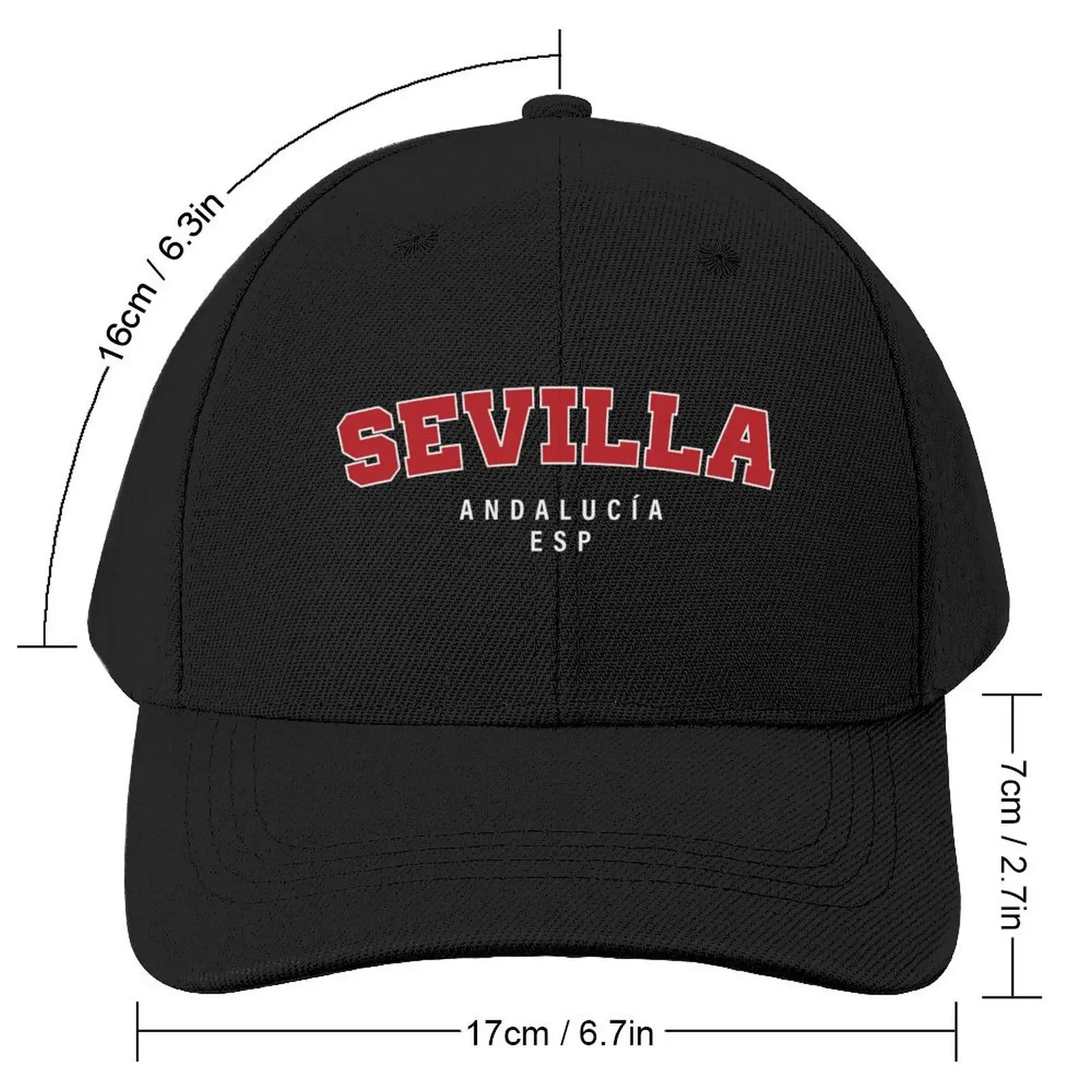 SEVILLE ANDALUSIA SPAIN Baseball Cap beach hat Sun Hat For Children Trucker Cap Baseball Men Women's