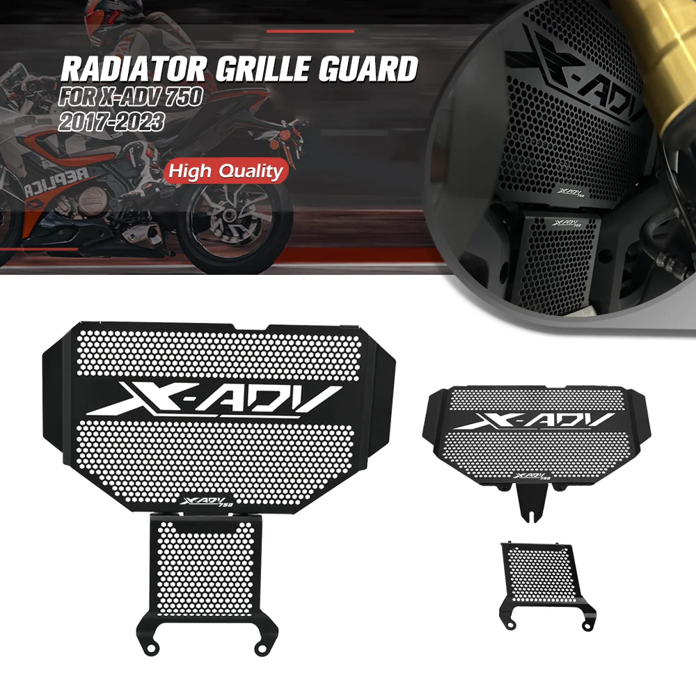 

FOR HONDA X-ADV 750 X-ADV750 2017-2023 Radiator Cover Grill Oil Cooler Guard Protective CNC Motorcycle Accessories XADV750 XADV