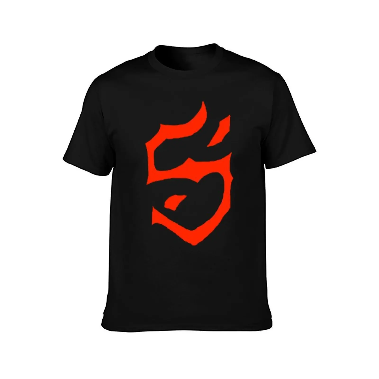 The Mark of Scath Inspired Shirt T-Shirt, Summer Casual Cotton Tee, Oversized Streetwear Tops, Vintage Graphic Print