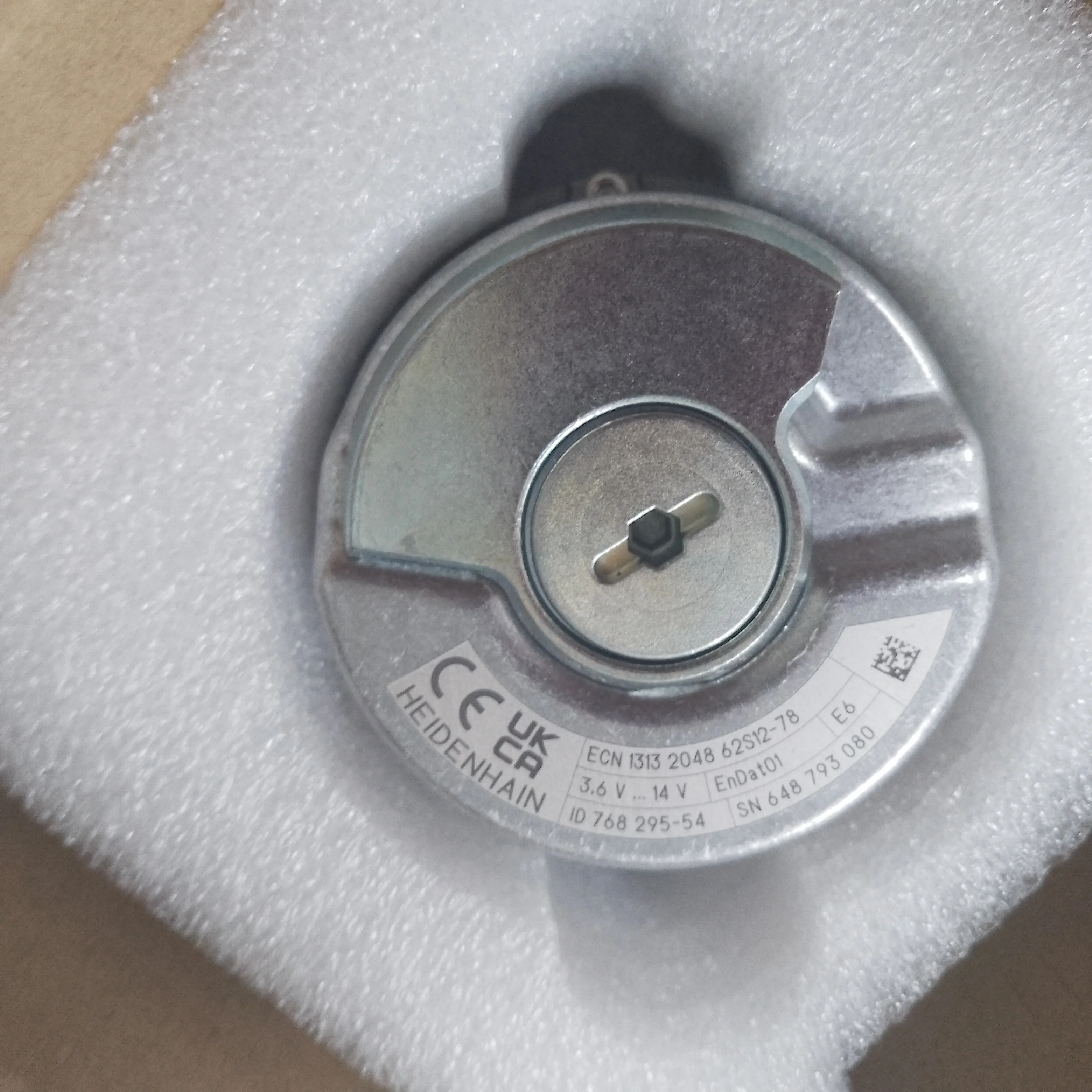 

Heidenhain ECN1313 2048 62S12-78 ID768295-54 Rotary Encoder New Original Authentic 2048PPR For Elevator Servo Motor 3.6-14VDC