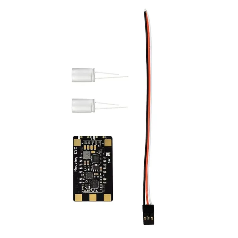 

Контроллер бесщеточного двигателя AS95 3-8S AM32 120A с BEC 5.2V/7.2V 4A для FPV дронов, радиоуправляемых самолетов и самолетов с фиксированным крылом