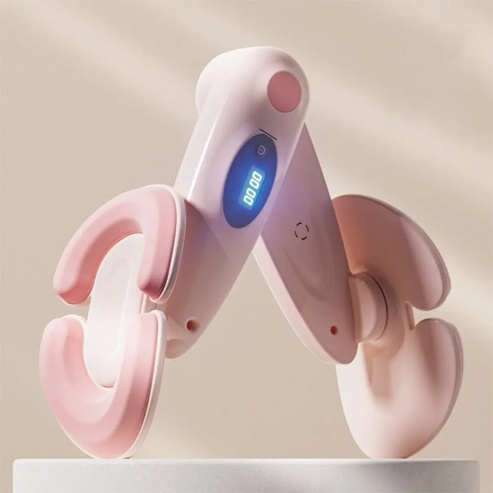 Strength Adjustable Pelvic Floor Trainer 360 Degree Rotation Non-Slip Leg Clamp Equipment Digital Counter Multifunctional