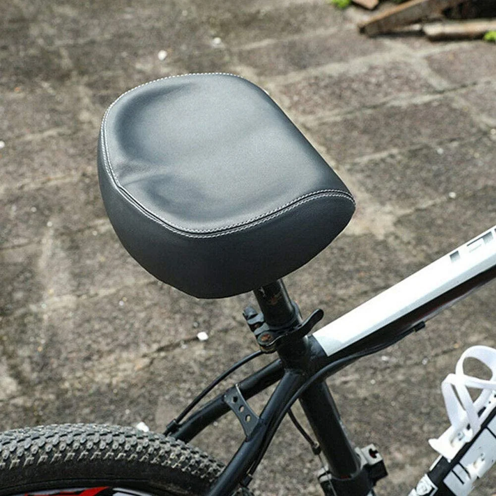 AD10 Wide Bike Seat,Comfortable Bike Seat, Bike Seat Comfortable Extra Wide Bicycle Saddle Pads,Waterproof Shock Bicycle Seat