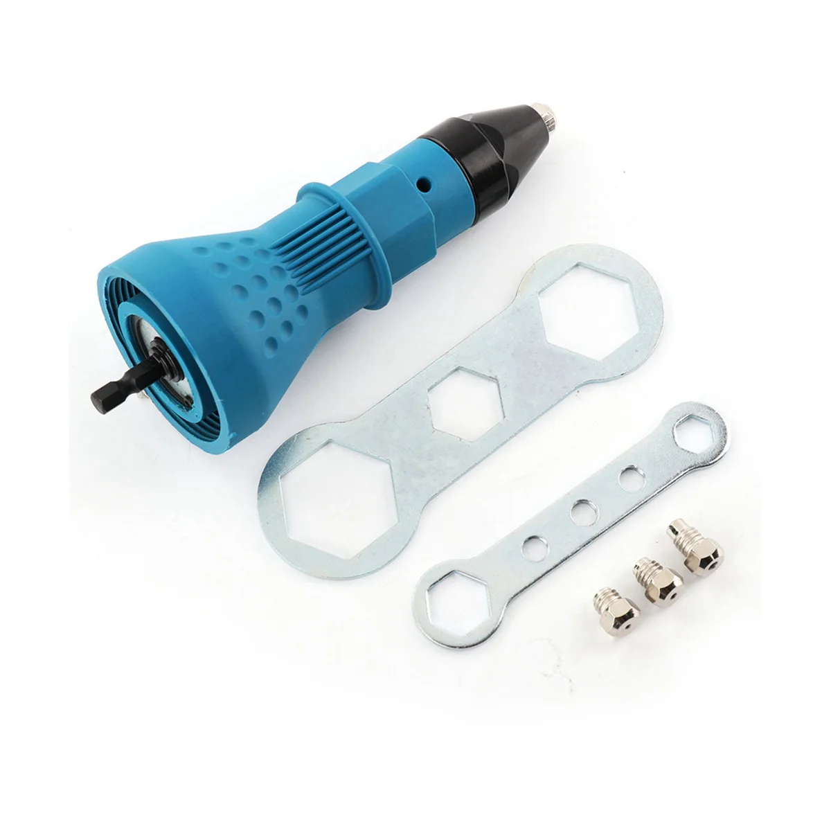 อะแดปเตอร์ Bor listrik 2.4mm-4.8mm อะแดปเตอร์ Bor listrik เครื่องมือโลดโผนแบบไร้สายสำหรับเครื่องตกแต่งเล็บ Bor listrik