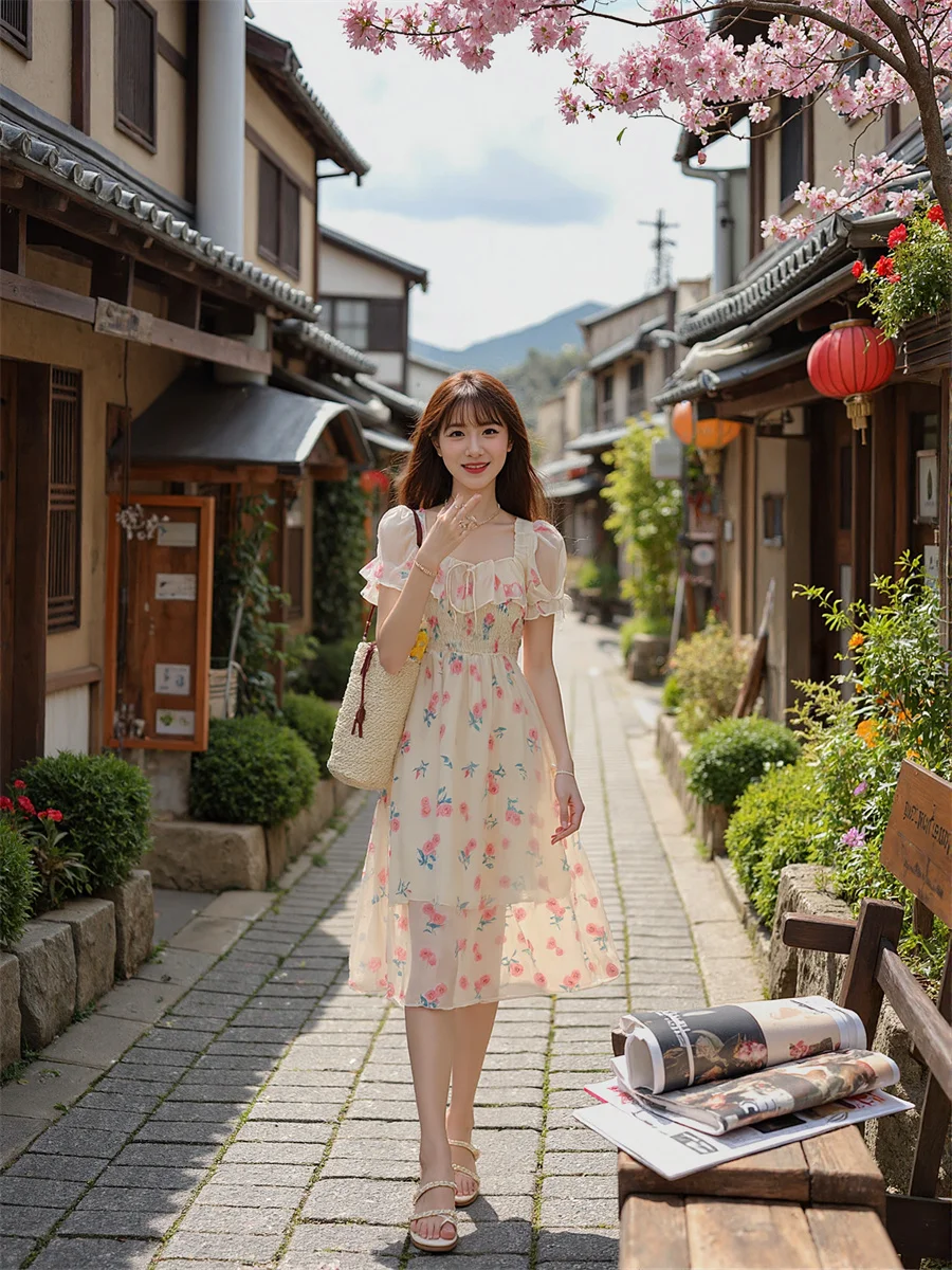 Women'S Dresses Elegant Woman For Party A-Line French Style Silky Silk Satin Chiffon Gauze Tulle Mesh See-Through Transparent