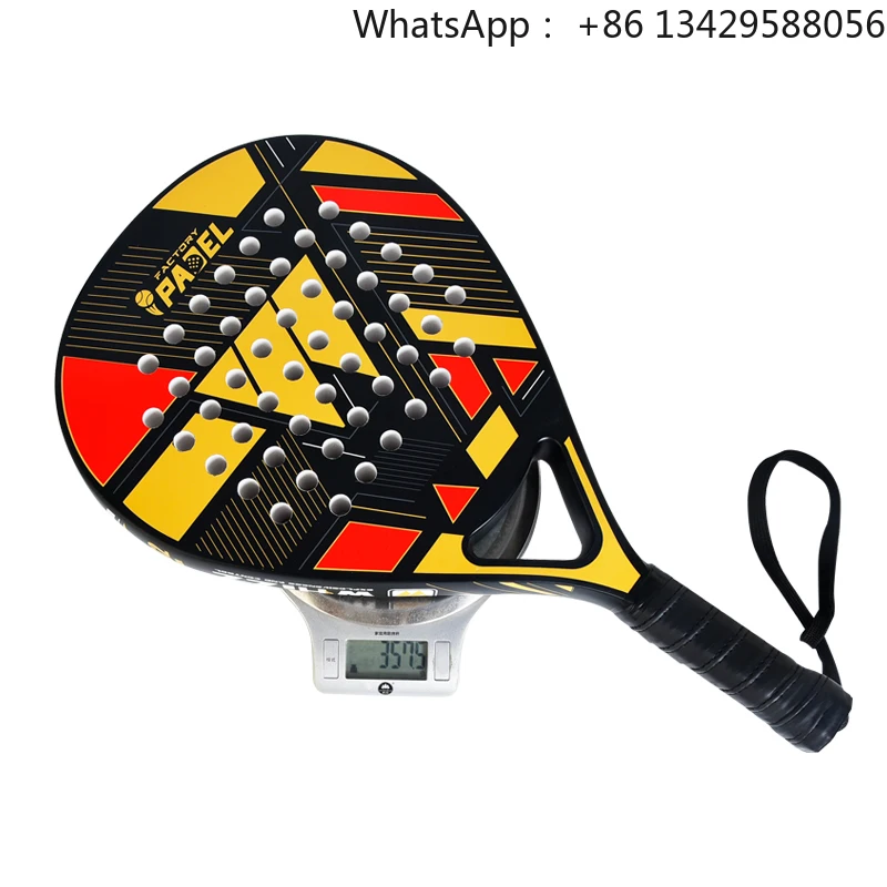

China Factory Carbon Fiber Paddle Racquet Sports Padel Rackets Customization Premium Pala Padel Racket Paddle Tennis Racket