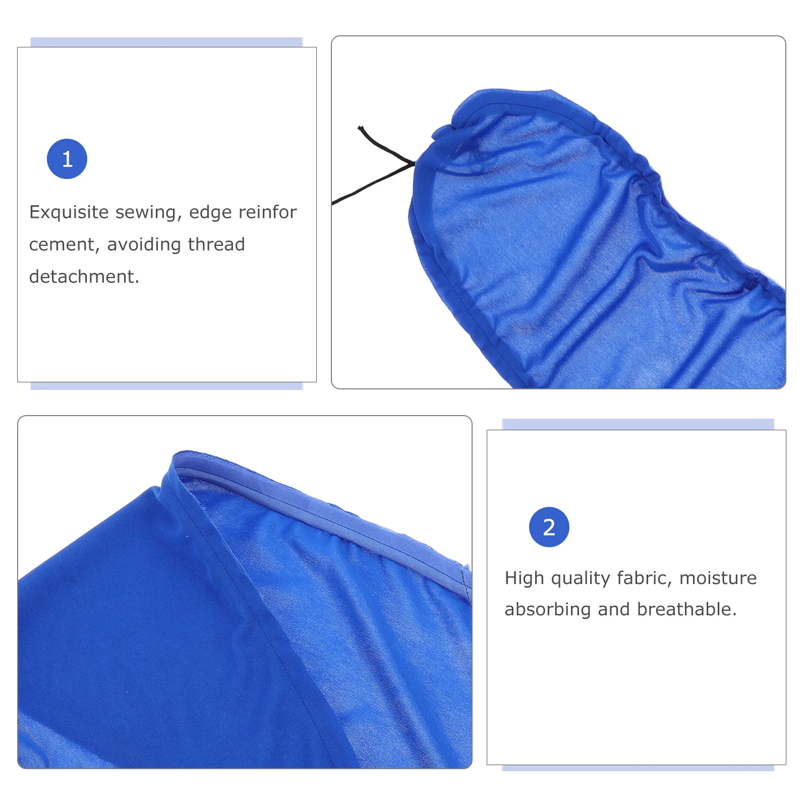 غطاء اللوحة مقاس 23.6 بوصة، غطاء بديل مدمج من القماش المقاوم للحرارة لطاولة الكي المنزلية، غطاء ضغط البخار، #3