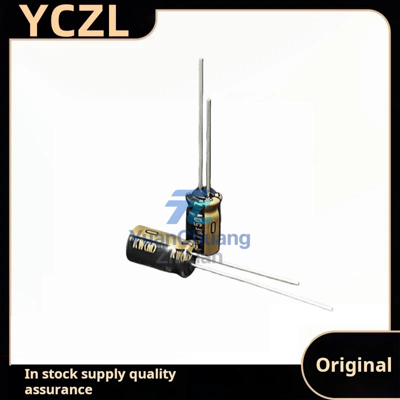 20PCS new original genuine KW 50v47uF imported audio electrolytic capacitor 47uF50v volume 6.3*11mm