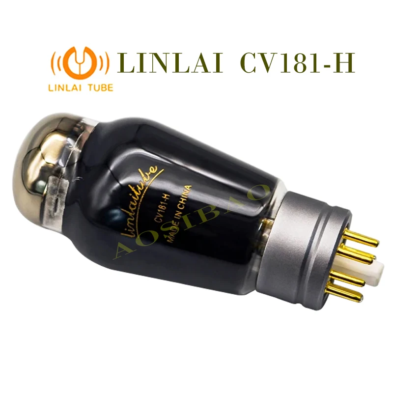 LINLAI CV181-H CV181H Vacuum Tube HIFI Audio Valve Upgrade CV181 6SN7 6N8P 6SN7C Electronic Tube Amplifier Kit DIY Matched Quad