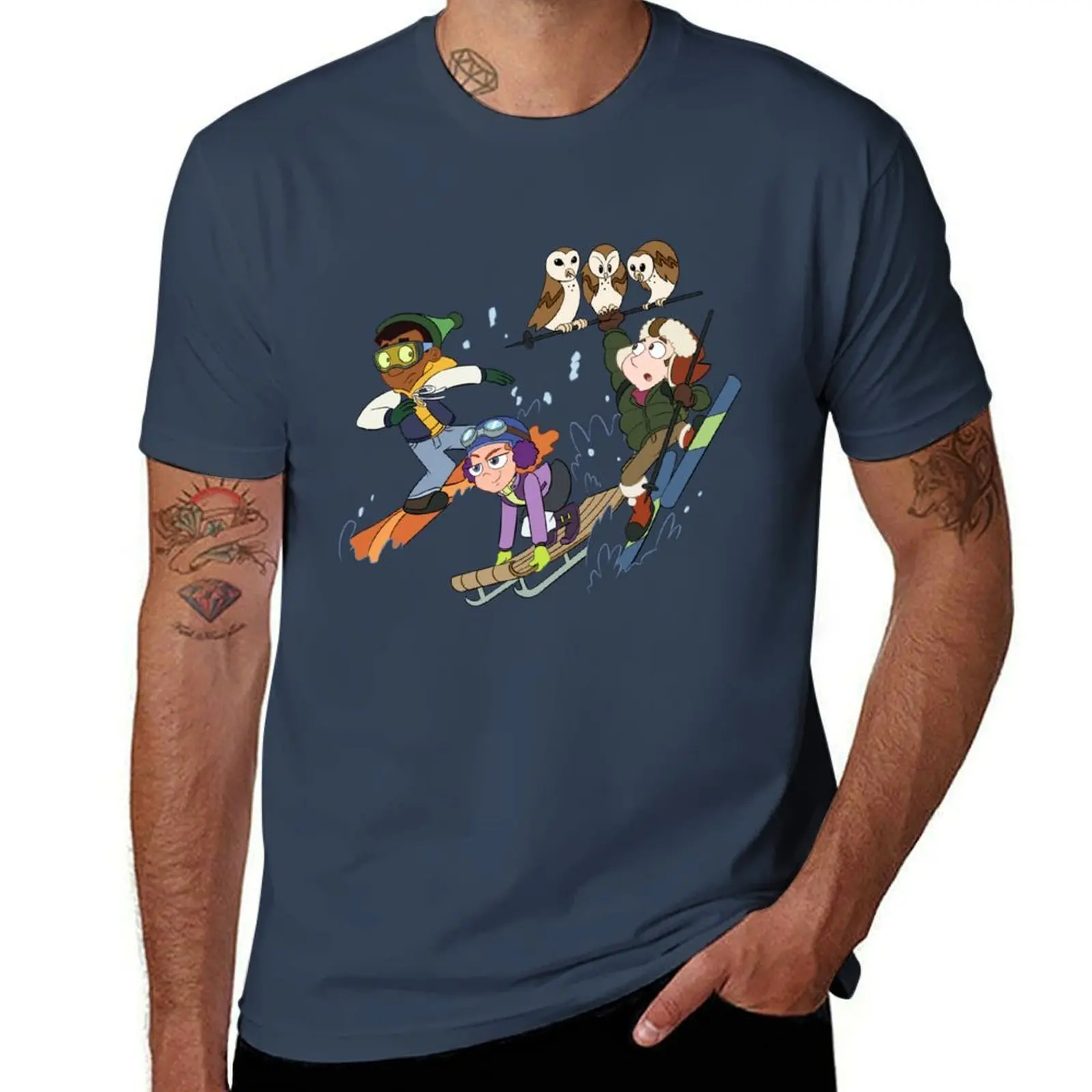 

Sliding Down T-Shirt Quick Dry Fishing T-Shirt