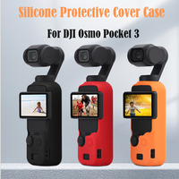 Silicone Protective Cover Case For DJI Osmo Pocket 3 Soft Bag Anti-Scratch Gimbal Camera Handle Protective Case For DJI Pocket3