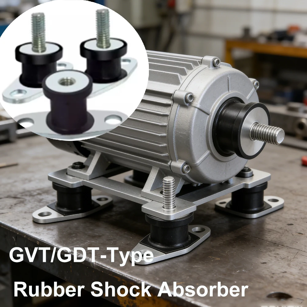 1-10pcs GVT/GDT-Type Rubber Shock Absorber Male/Female Thread Crash Pad Damper Anti Vibration Isolation Mount
