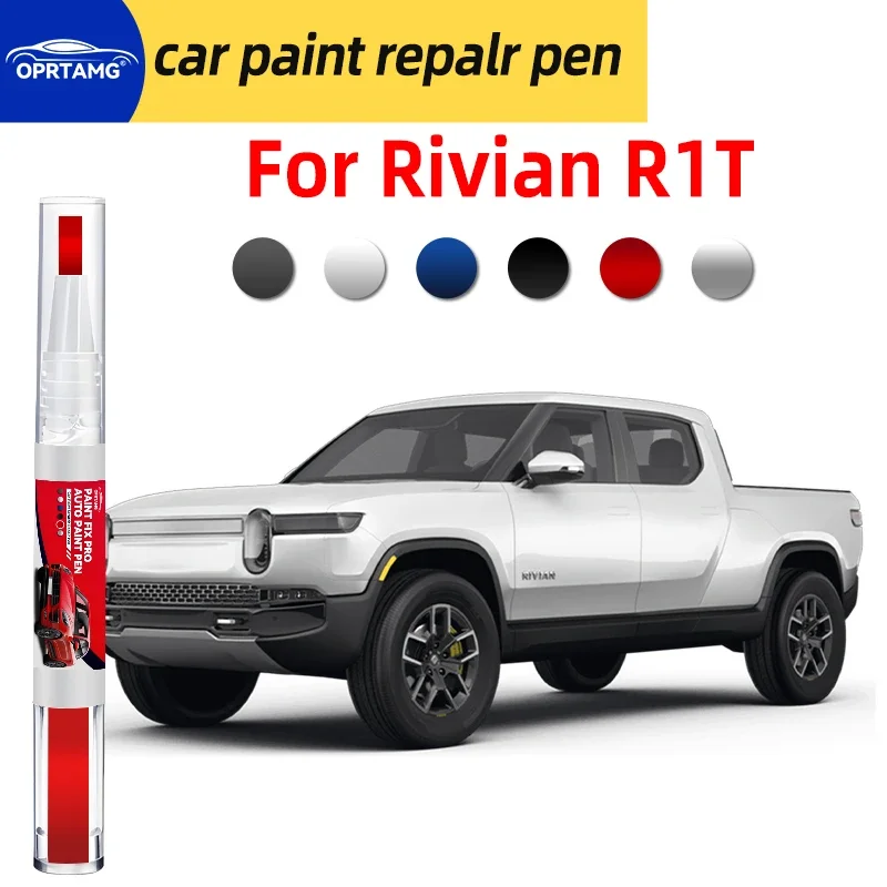 Caneta para retoque de pintura de carro para Rivian R1T, reparo de arranhões na pintura, acessórios para reparo de carroceria, ferramentas de pintura,