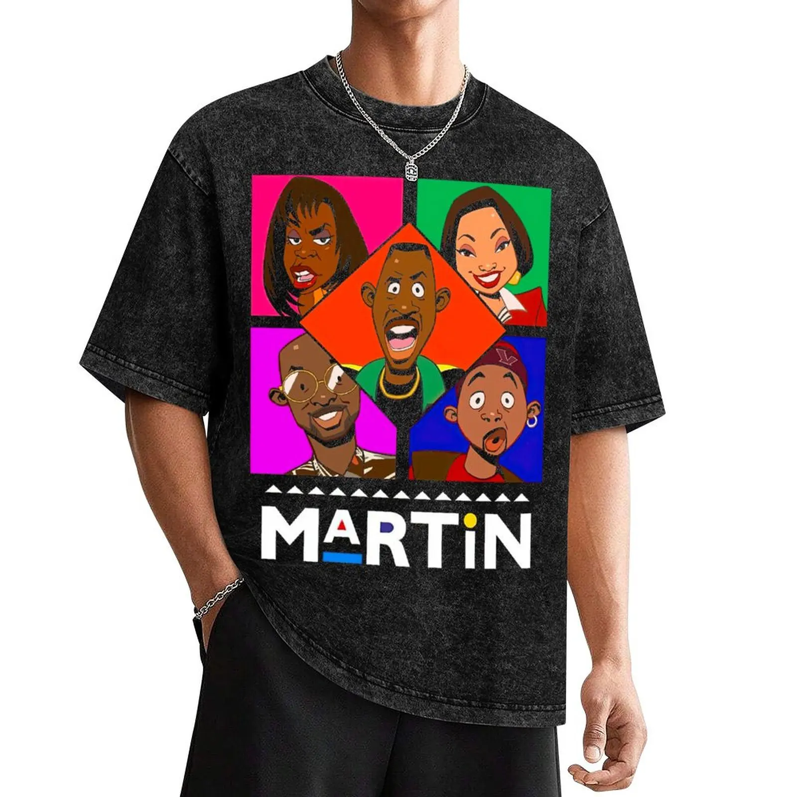 

Martin Show Tv Shirt T-Shirt quick-drying plus size tops mens graphic t-shirts