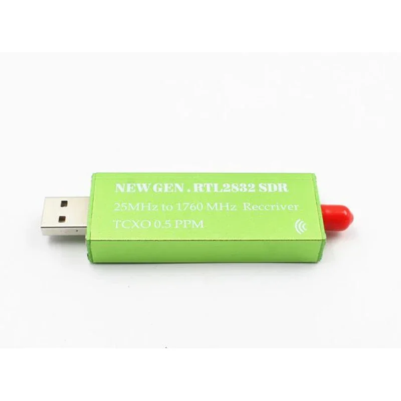 New Generation GEN Metal Case RTL2382U SDR AM/NFM/FM/DSB/USB/L 25 MHz to 1760 MHz Radio Mini Wireless Current Receiver RTL-SDR