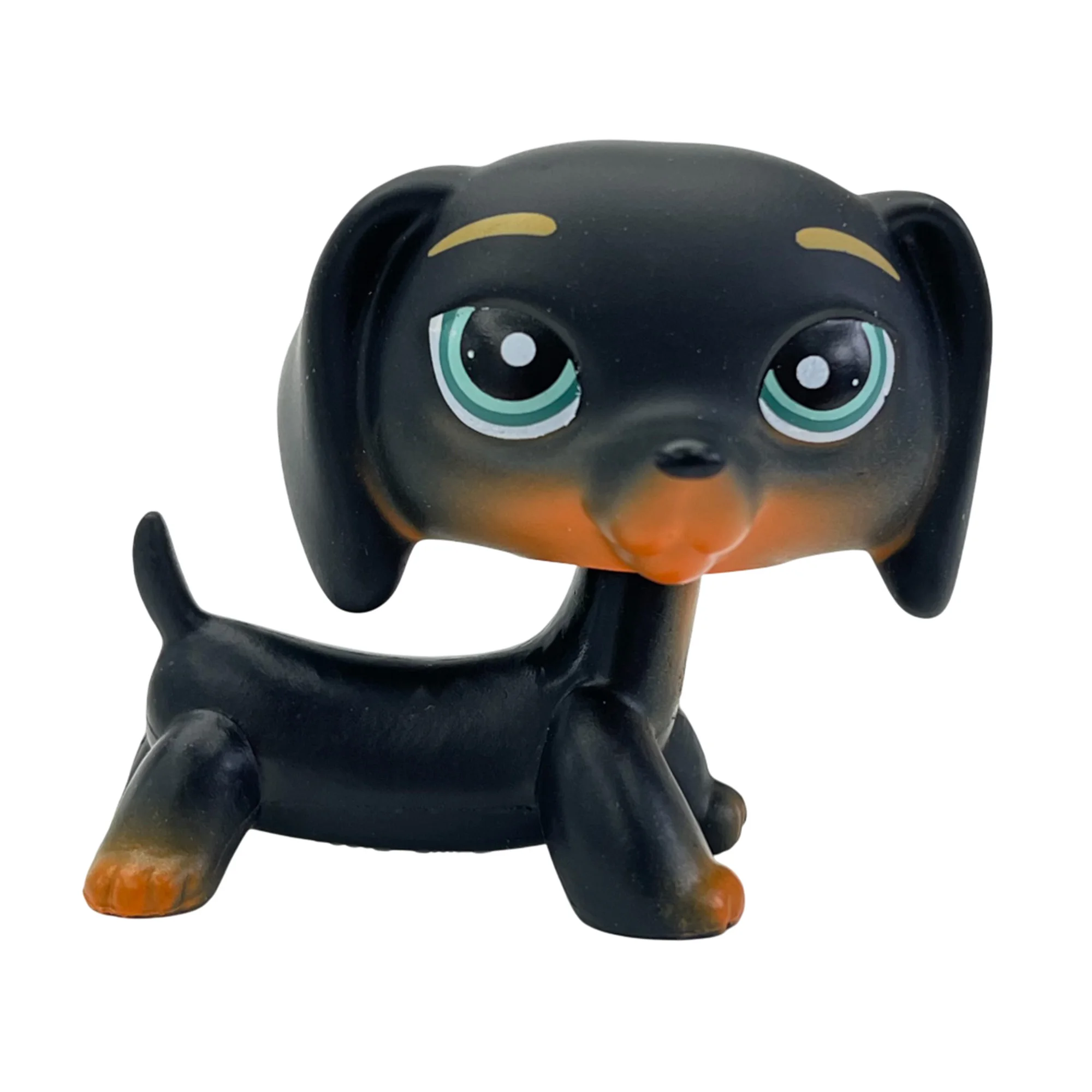 Original Pet Shop Lps Toy Bobble Head Toys Dachshund Dogs #675