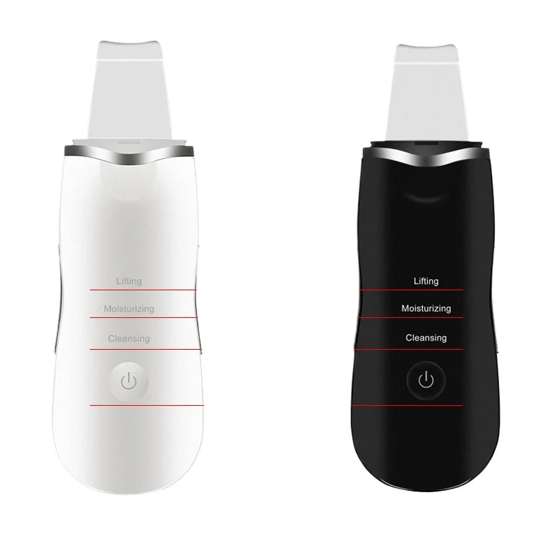 Ultrasonic skin scrubber, blackhead remover, facial pore cleansing, blackhead removal