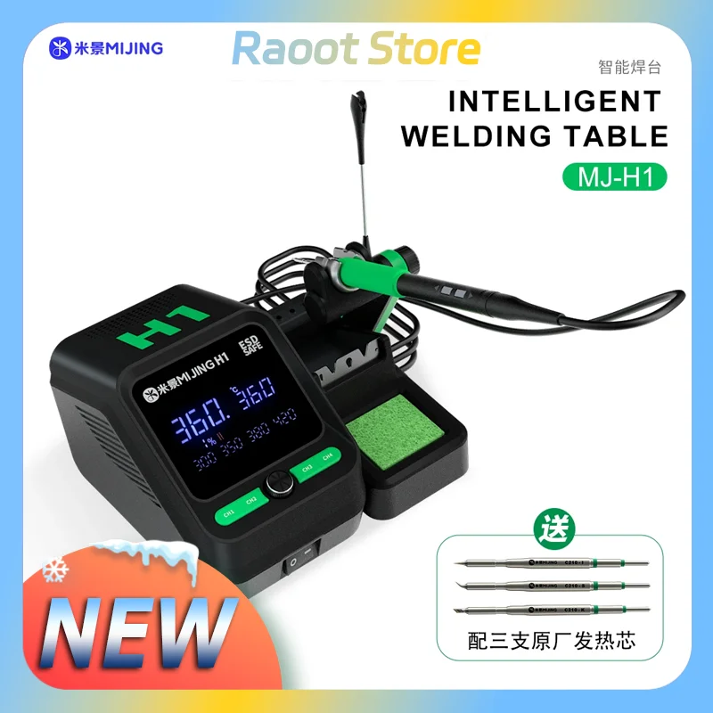 

Mijing MJ-H1 Intelligent Soldering Station for Mobile Phones Repair Constant Temperature Welding Station Welding Equipment Tools