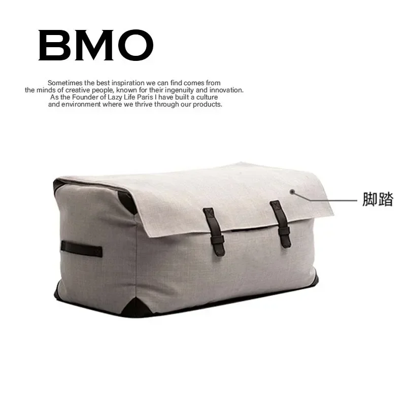 Lazy Sofa Bed Designer Nordic Ins Style Single Chair Bean Bag Balcony Leisure Lying Tatami Living Room Furniture