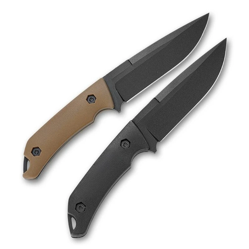 

7503 Lightweight Straight Knife 9Cr13Mov Blade Nylon Fiber Handle High Hardness Portable Camping Multi-functional Tool Knife