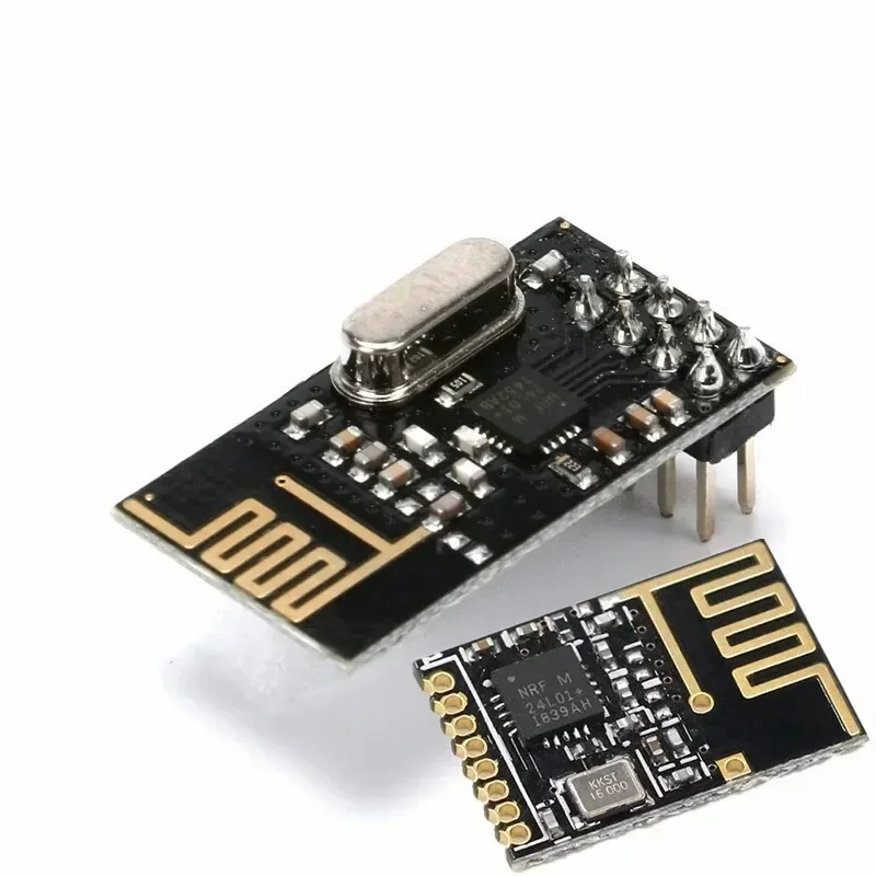 10pcs NRF24L01+ 2.4G wireless data transmission module 2.4GHz NRF24L01 upgrade version NRF24L01+PA+LNA 1000 Meters For arduino