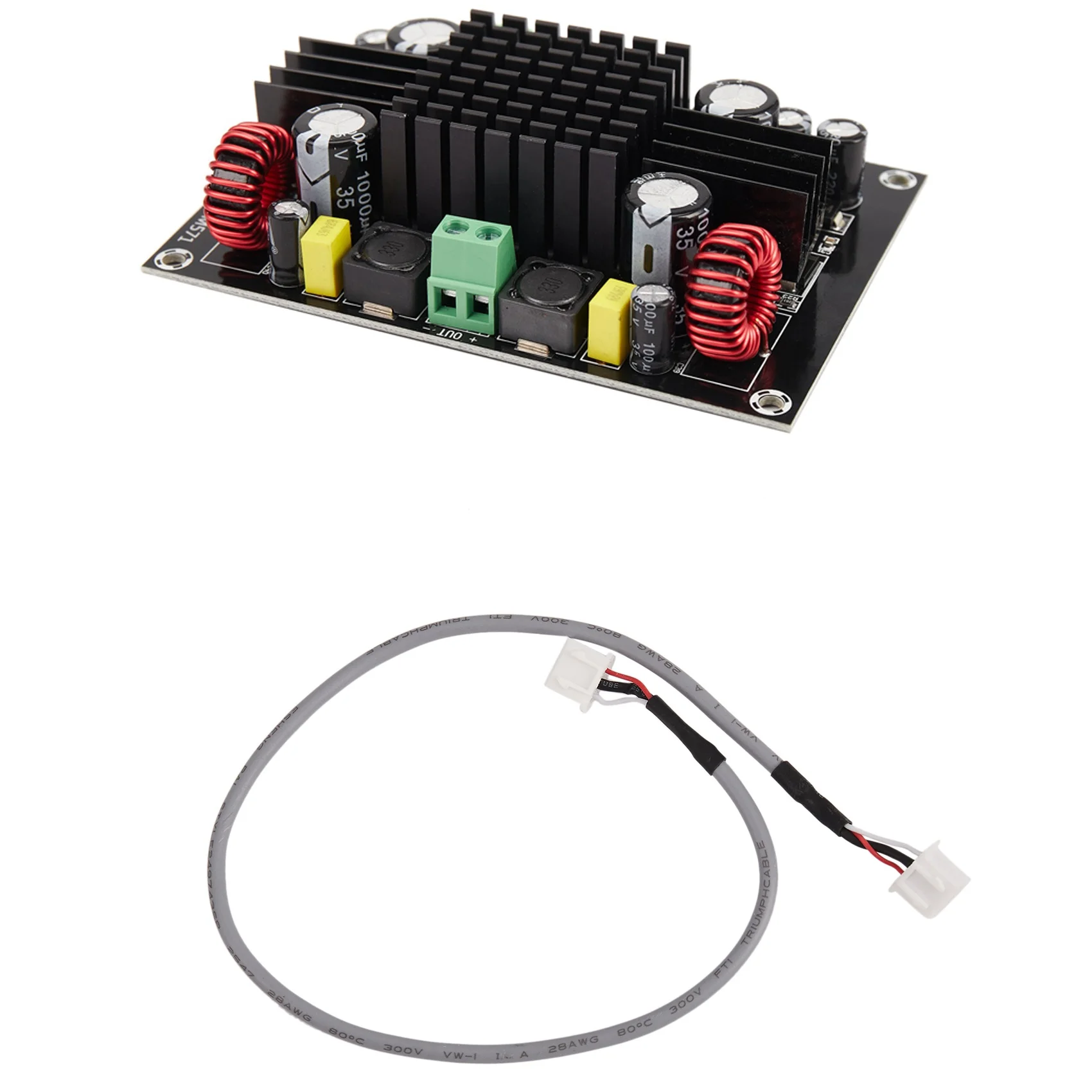 A37T-2X Xh-M571 High Power Subwoofer Audio Digital Amplifier Board Trolley Case Boost Amplifiers Mono 150W