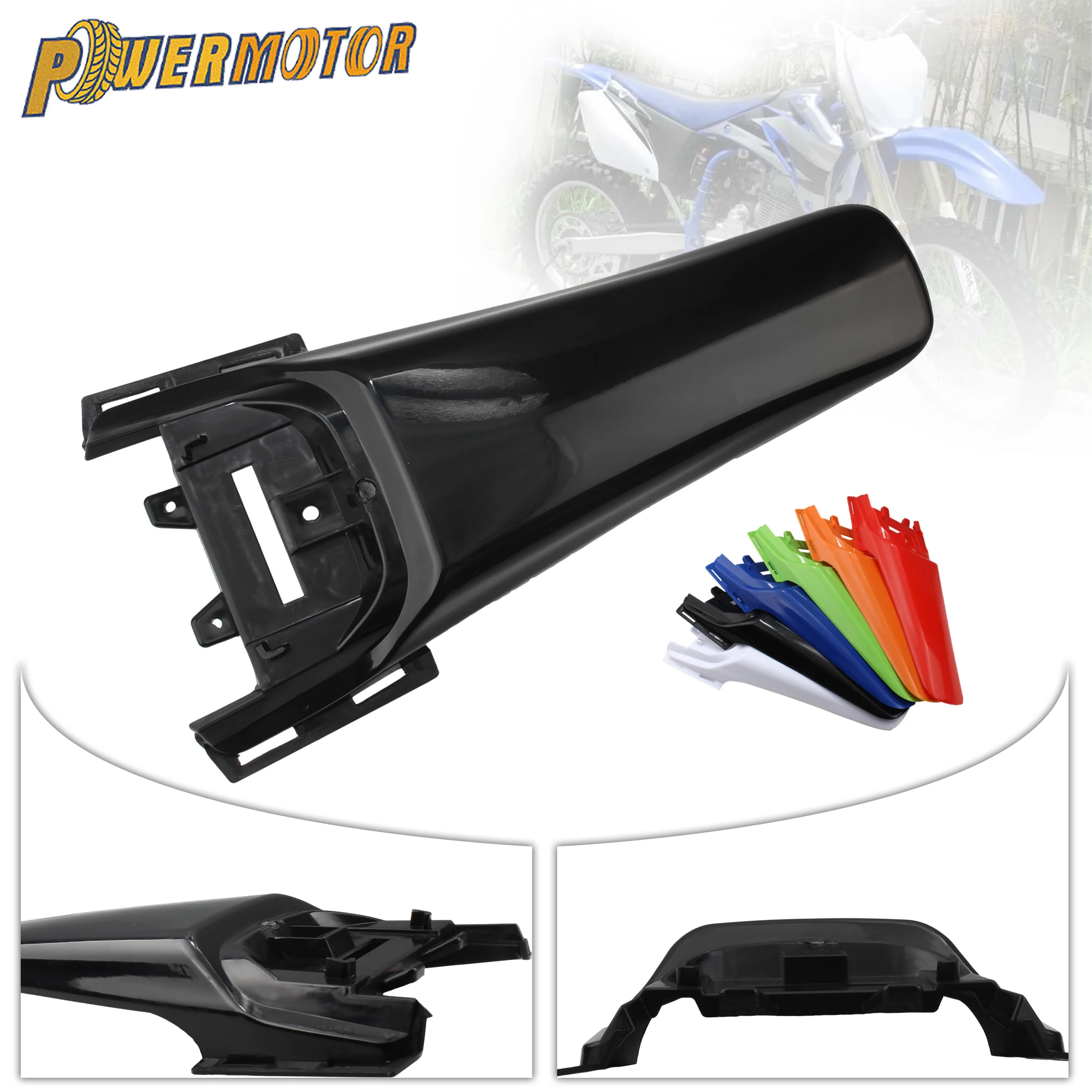 

for Honda CRF 50 cc Motorcycle Rear Fender Mini Moto Universal Extended Longer Mudguard Motocross Enduro DirtBike Modified Parts
