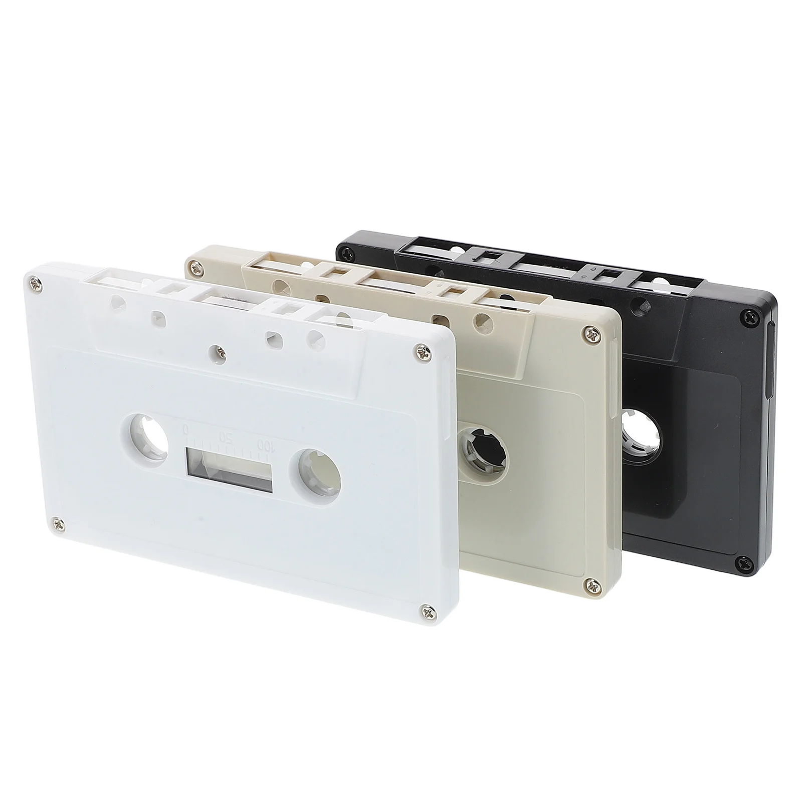 

3Pcs Retro Cassette Tape Wall Decoration DIY Blank Tapes for Nostalgic Party Blessings Colorful Decor Cassette Tape Storage