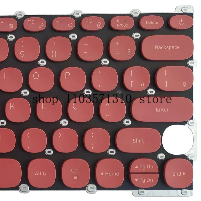 Nowa brazylijska klawiatura do laptopa Samsung np530xbb 530xbb 530xbv np530xbv bez ramki