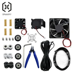 Artillery 3D Printer Sidewinder X1 X2 Genius Geniuspro 24V Black Cooling Fan Kit 4010/4020/8020 Extruder Fan And Belt Set
